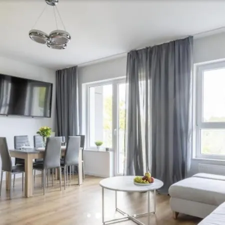 Nadmorski Z Silownia I Sauna W Baltica Towers Apartment Gdansk